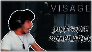 What Playing Visage Is Like JUMPSCARE COMPILATION [upl. by Barbabra]