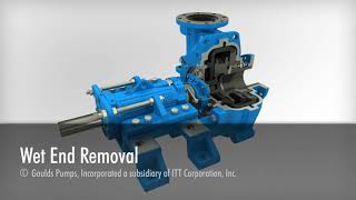 Goulds Pumps XHD  Wet End Removal [upl. by Orsa]