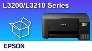 Setting Up a Printer（Epson L3200L3210 Series）NPD6809 [upl. by Sihun]