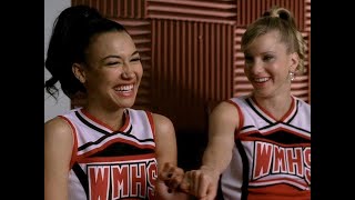 Glee  Season 1  All About Santana and Brittany Part 1 [upl. by Narhet38]