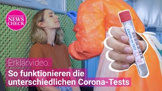 Coronavirus Welcher Test kann was [upl. by Aerdnahs381]