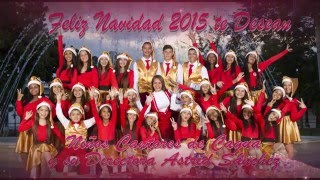 Noche de Paz Mensaje Navidad Niños Cantores de Cagua 2015 [upl. by Ping532]