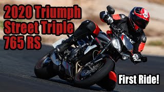 2020 Triumph Street Triple 765 Review [upl. by Ysnat]