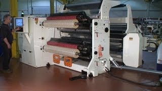 C800COH Slitter Rewinder  Narrow Slits [upl. by Atteloiv94]