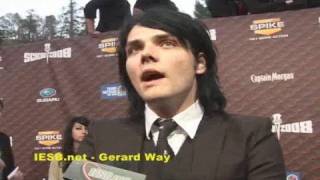 Gerard Way Interview  Scream Awards [upl. by Geoff]