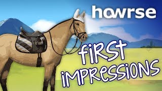 Howrse First Impressions [upl. by Carissa]