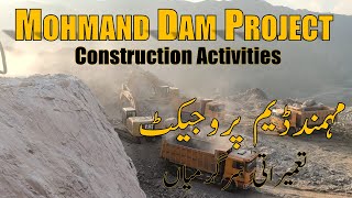 Mohmand Dam Project  Construction Activities  Dec 2020 [upl. by Shaylah]