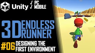 HOW TO MAKE A 3D ENDLESS RUNNER GAME IN UNITY FOR PC amp MOBILE  TUTORIAL 06  ENVIRONMENT DESIGN [upl. by Anuaik719]