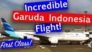 FIRST CLASS to BALI with Garuda Indonesia [upl. by Fusco]