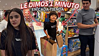 LE DIMOS 1 MINUTO EN ESTAS TIENDA A MEMEO TOYS TODO ESTO AGARRO 👦🏻😱MAYVE CASTRO‼️ [upl. by Litha]