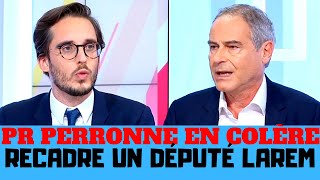 Le Pr Christian Perronne en colère recadre un député LAREM [upl. by Tterraj354]