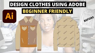 How to use Adobe Illustrator to Design Clothes  Entrepreneur Life UK [upl. by Waldron795]