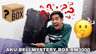 AKU BELI MYSTERY BOX RM3000 😂 [upl. by Auhel]