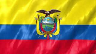 Bandera de Ecuador  Flag of Ecuador [upl. by Sik]