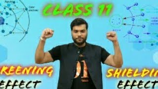 screening effect and shielding effect class 11 chemistry by arvind arora sir [upl. by Renrew451]