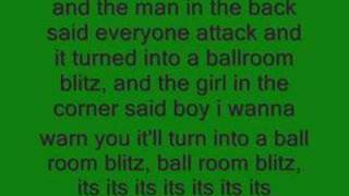 Ballroom blitz with lyrics [upl. by Slemmer757]