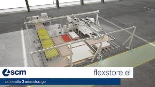 SCM Flexstore EL  Automatic 3 axes storage [upl. by Isherwood]