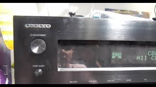 HOW TO REST ONKYO Receiver Factory Reset fix [upl. by Simmie]