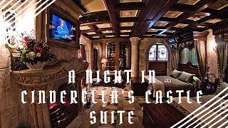 Cinderellas Castle Suite Room Tour Rules and How You Can Stay [upl. by Atnauq871]