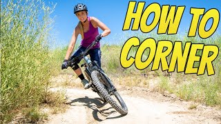 How To Corner A Mountain Bike  Better Flat Turns In 1 Day [upl. by Kraska]