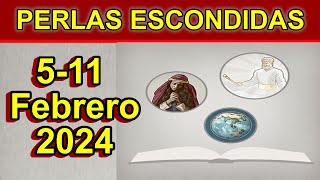 PERLAS ESCONDIDAS de esta semana respuestas CORTAS SALMOS CAPITULO 13 5 al 11 Febrero 2024 [upl. by Sergent]