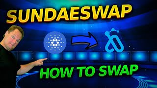 SundaeSwap  How To Swap amp Add Liquidity [upl. by Anivad]