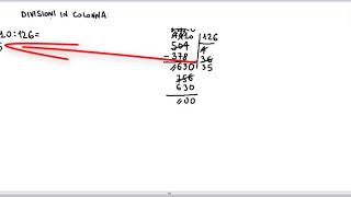 La divisione in colonna [upl. by Ahsekyw484]