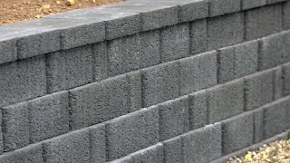 Build a Block Retaining Wall Like a Pro  Mitre 10 Easy As DIY [upl. by Annavaig821]