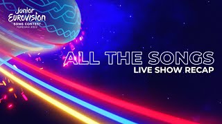 Official Recap  LIVE SHOW  Junior Eurovision Song Contest 2022 [upl. by Aya]