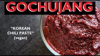 Korean Chili Paste EASY 5 MIN RECIPE How to make Gochujang 고추장 [upl. by Kay]