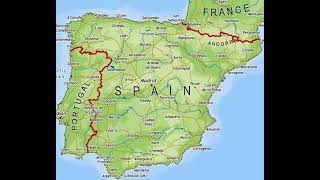 map of Spain [upl. by Drarreg789]