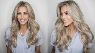 Big Voluminous Hollywood Hair  InStyler Tutorial  Chloe Boucher [upl. by Yesdnik]