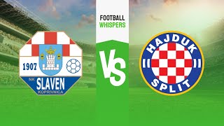 Slaven Belupo  Hajduk UŽIVO [upl. by Ahsinauj688]