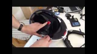 Schuberth C3 SRC helmet Modification [upl. by Akinor292]