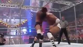 Wwe raw triple h vs Batista Hell in cell match [upl. by Ronda]