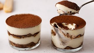 10Minute Eggless Tiramisu For Two [upl. by Acissehc]