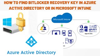 Common Places to Check for BitLocker Recovery Key [upl. by Fechter]