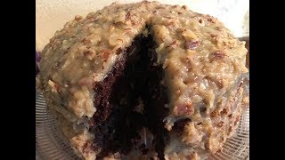 German Chocolate Cake Recipe  Southern Sassy Mama [upl. by Aivirt]