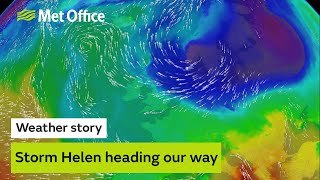 Storm Helene heading our way [upl. by Artenak]