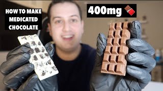 Medicated Chocolate Bars  Easiest Edible Recipes [upl. by Marlane23]