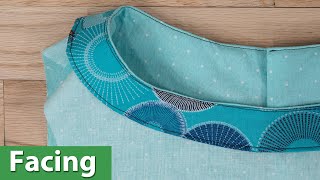 How to Sew a Facing [upl. by Lounge]