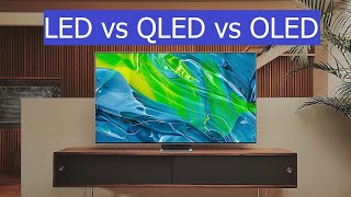 LED vs QLED vs OLED [upl. by Gerta]