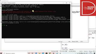 How to install any python library or module for spyder IDE [upl. by Bradski]