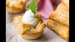 Easy Homemade Puff Pastry [upl. by Ynoep]