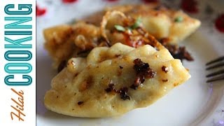 How To Make Pierogi  Mushroom Pierogi Recipe  Hilah Cooking [upl. by Eeclehc]