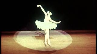 The Dying Swan G Ulanova Bolshoi Ballet 1956 [upl. by Nek]