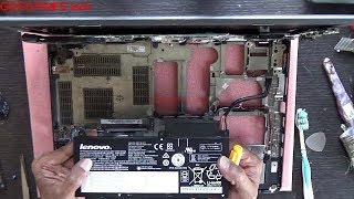 Lenovo Thinkpad E450  Battery Replace [upl. by Kobi]