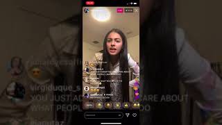 NEW MALU TREVEJO BEEF WITH DANIELLE BREGOLI INSTAGRAM LIVE must watch 72518 [upl. by Lew]