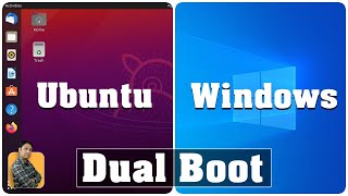 Dual Boot  Install Ubuntu Along with Windows 10 in GPT or MBR Partition [upl. by Justinn]