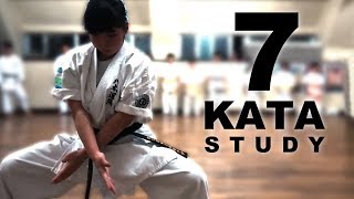 7 Kata Study  Gojuryu  Meitetsu Yagi [upl. by Odrawde628]